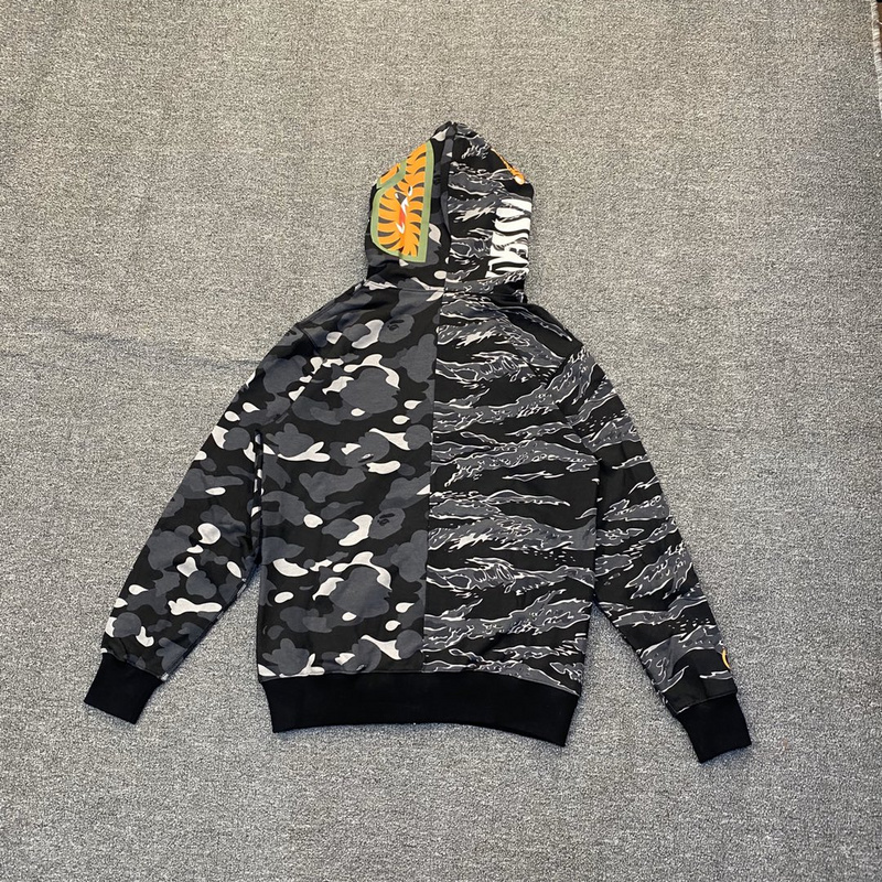 Худи Hood-Mask Two Emotions ZIP "Gray/Black" фото № 5