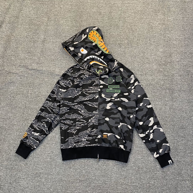 Худи Hood-Mask Two Emotions ZIP "Gray/Black" фото № 6