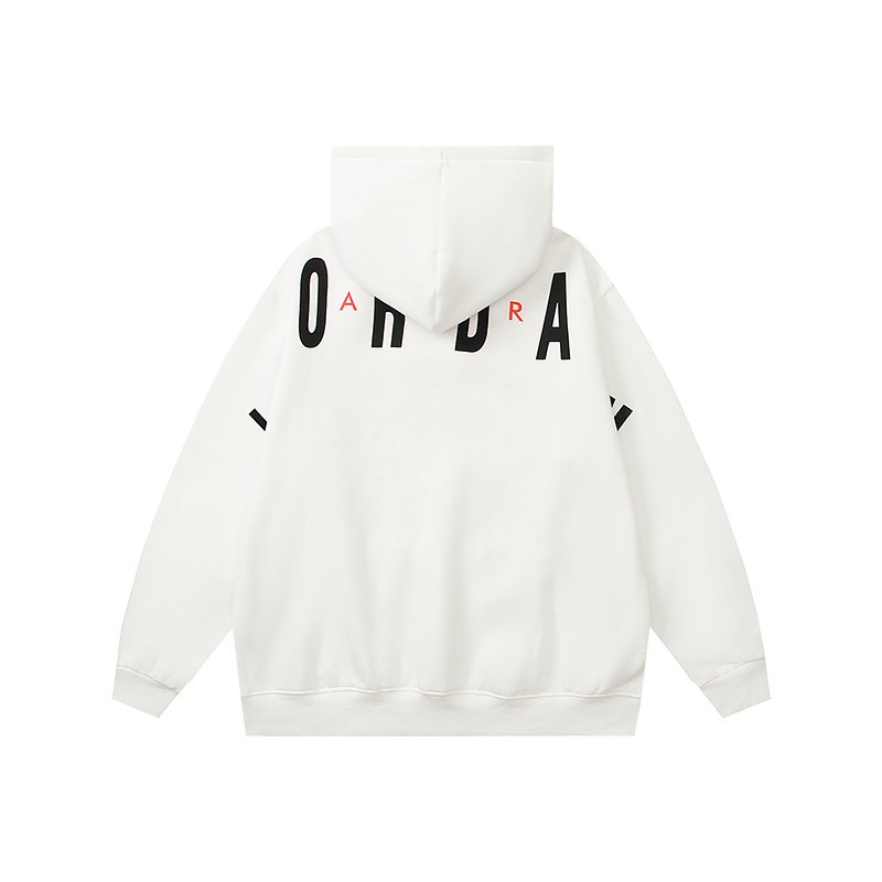Худи Air Jordan Pocket Print Brand Name And Logo "White" фото № 2