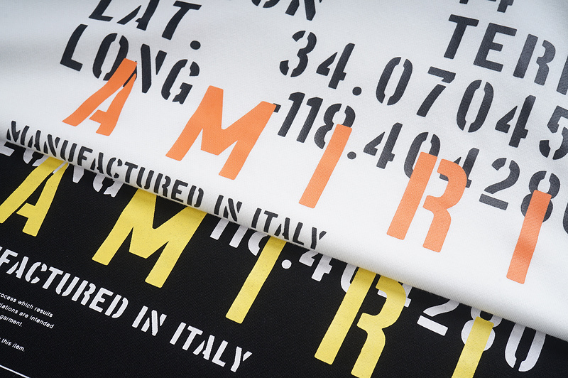 Худи Amiri Manufactured In Italy Text "White" фото № 2