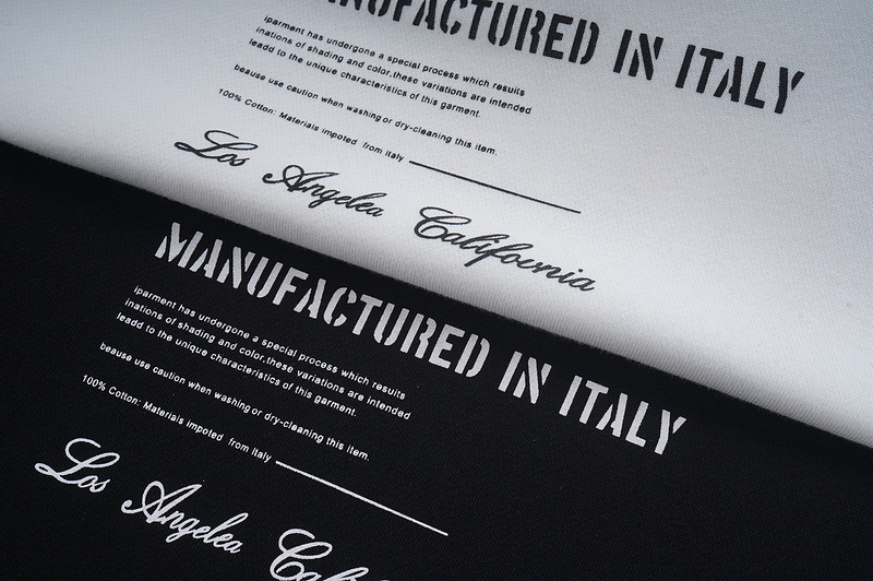 Худи Amiri Manufactured In Italy Text "White" фото № 4