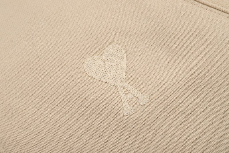 Худи Amiri Heart And Letter — Logo ZIP "Beige" фото № 4