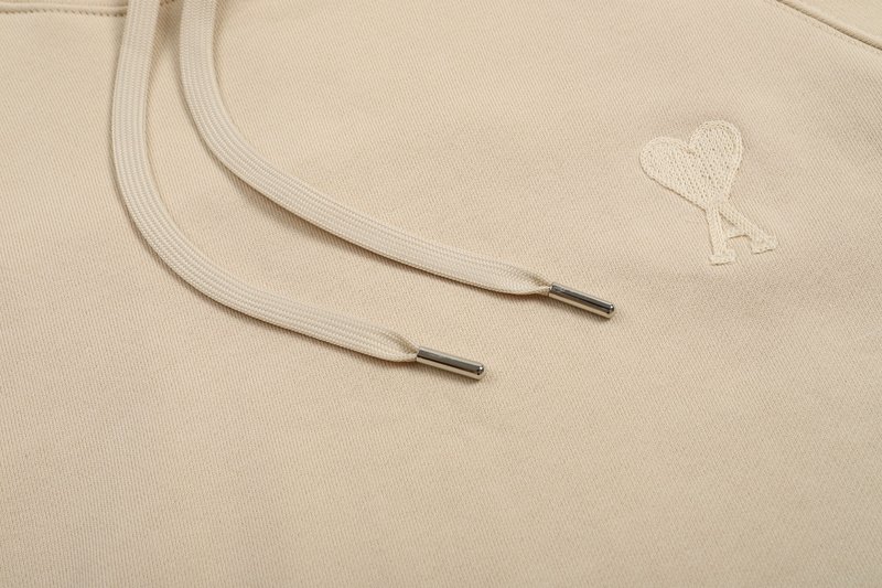 Худи Amiri Plain - Having Logo "Beige" фото № 2