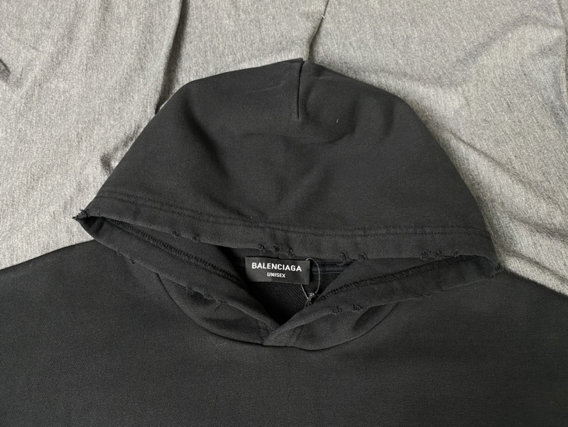 Худи Balenciaga Bonding "Gray" фото № 2