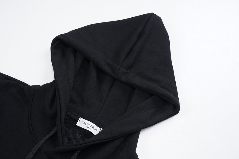 Худи Balenciaga Figure Eight "Black" фото № 4