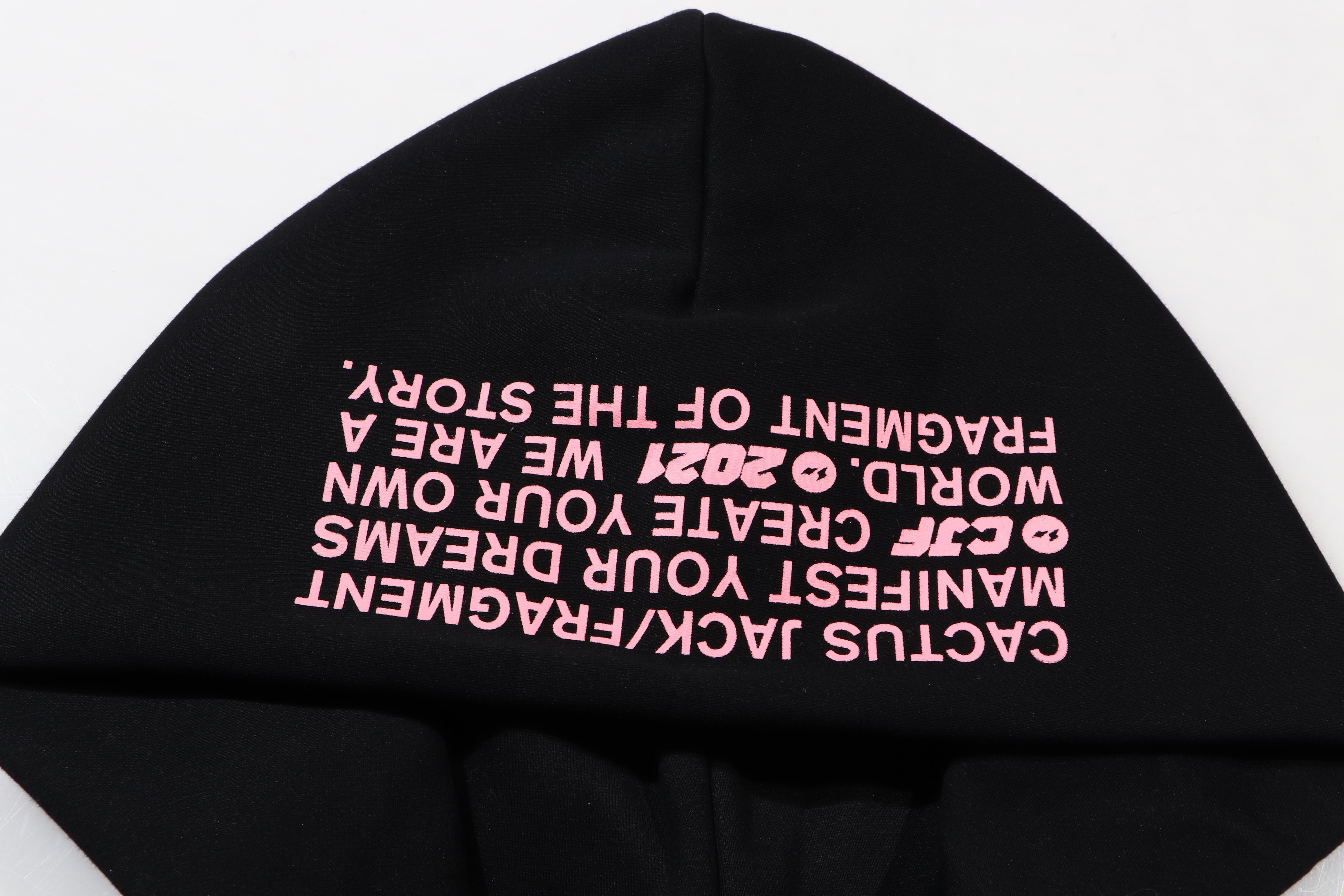 Зип-Худи Travis Scott Cactus Jack For Fragment Sunrise Zip Up "Black" фото № 5