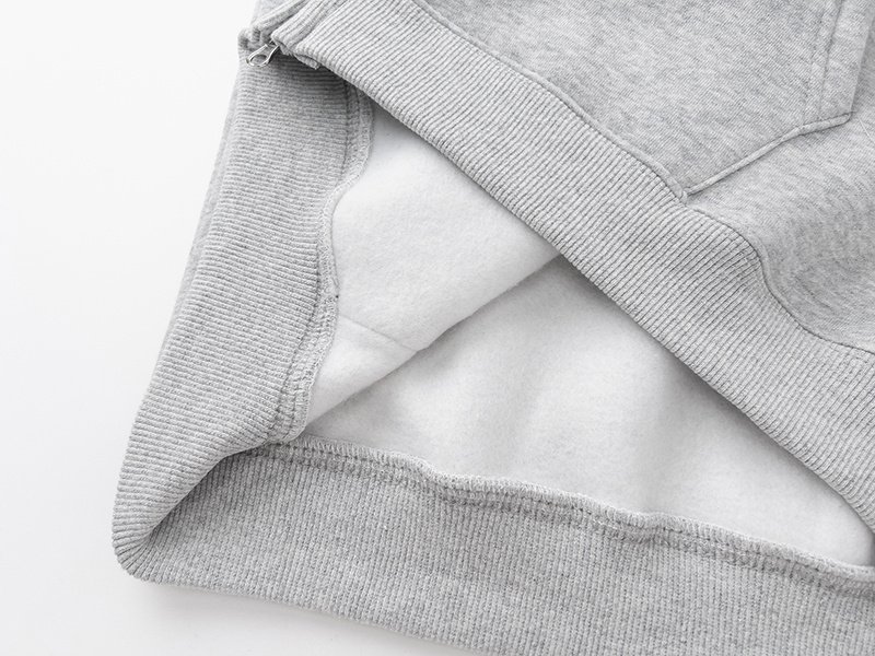 Худи Carhartt With Logo - Cotton ZIP "Gray" фото № 5
