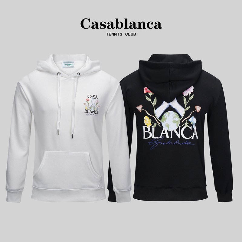 Худи Casablanca Gratitude Rose Print "Black" фото № 8