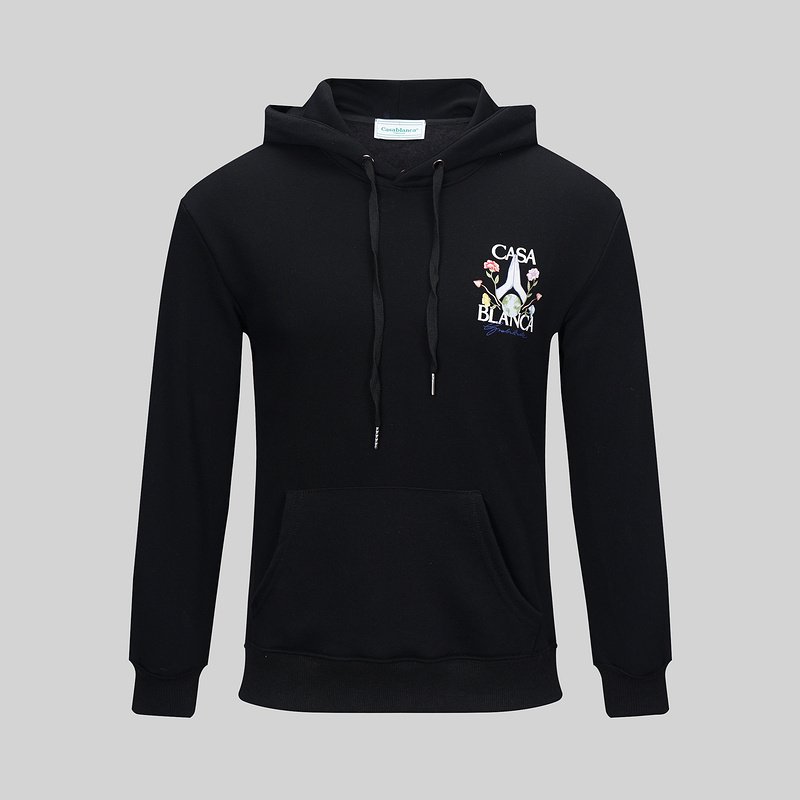 Худи Casablanca Gratitude Rose Print "Black" фото № 7