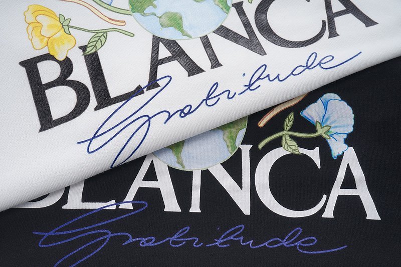 Худи Casablanca Gratitude Rose Print "Black" фото № 6