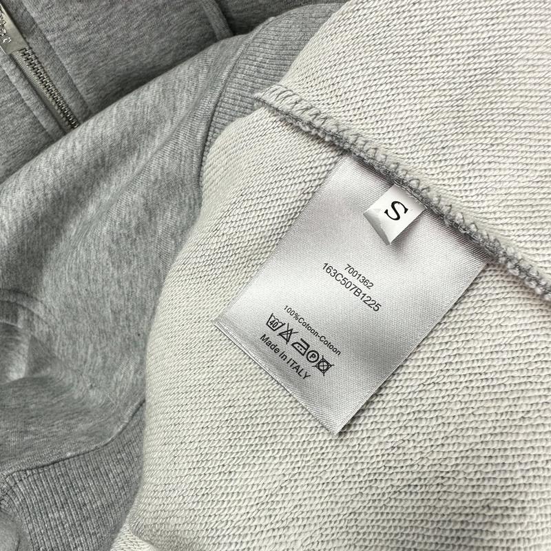 Худи Christian Dior Frontside Mini Logo Couture "Gray" фото № 4