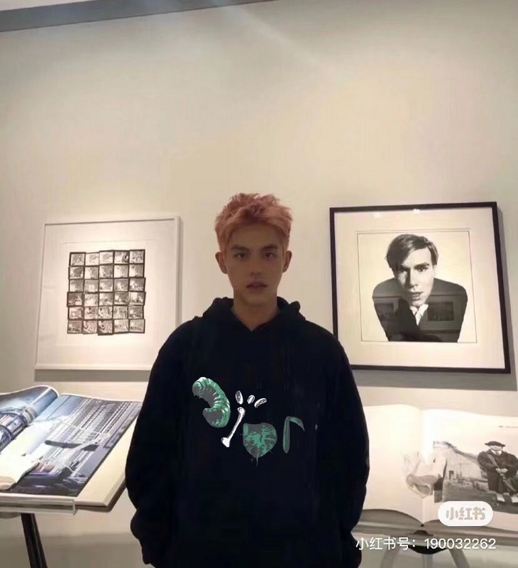 Худи Dior Creative Logo Illustration "Black" фото № 4