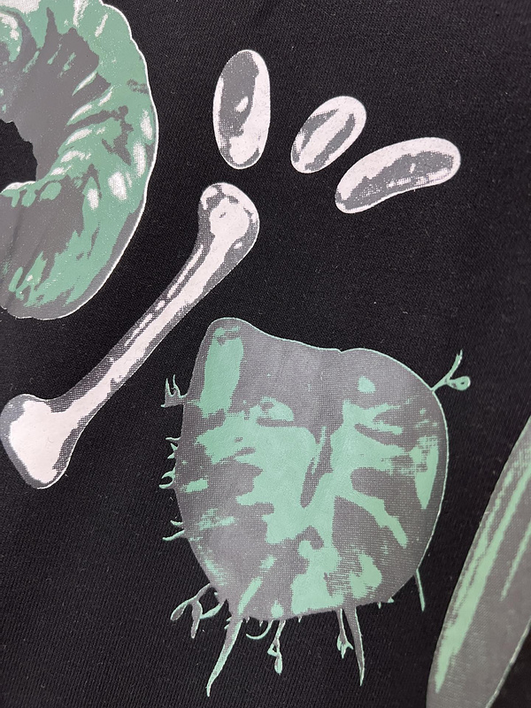 Худи Dior Creative Logo Illustration "Black" фото № 6