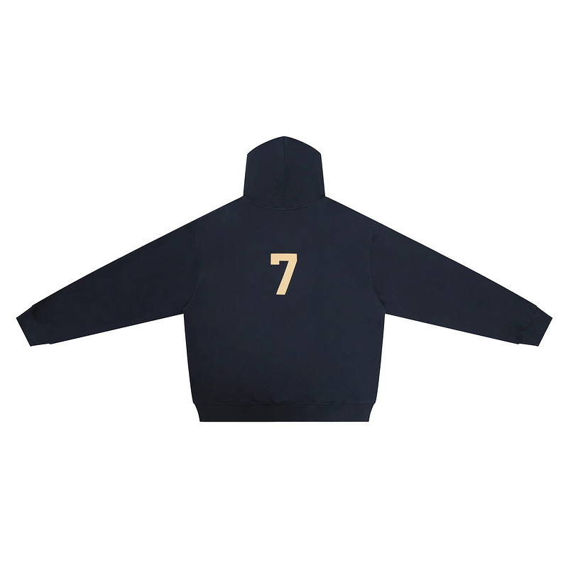 Худи Fear Of God Base Number Seven "Blue" фото № 3