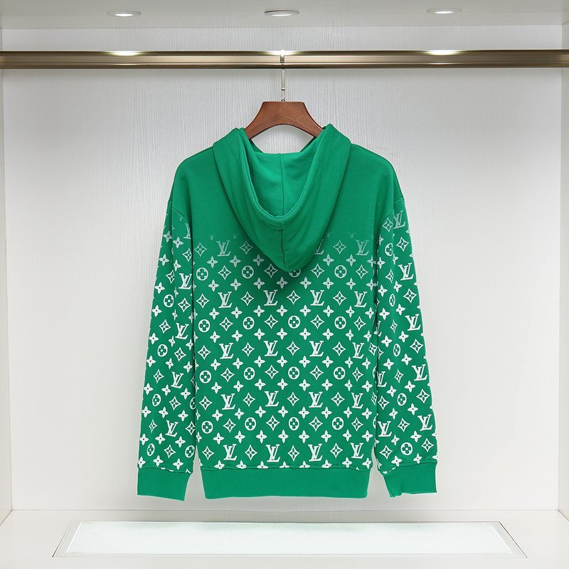 Худи Louis Vuitton Print Brand Logo Print "Green" фото № 2