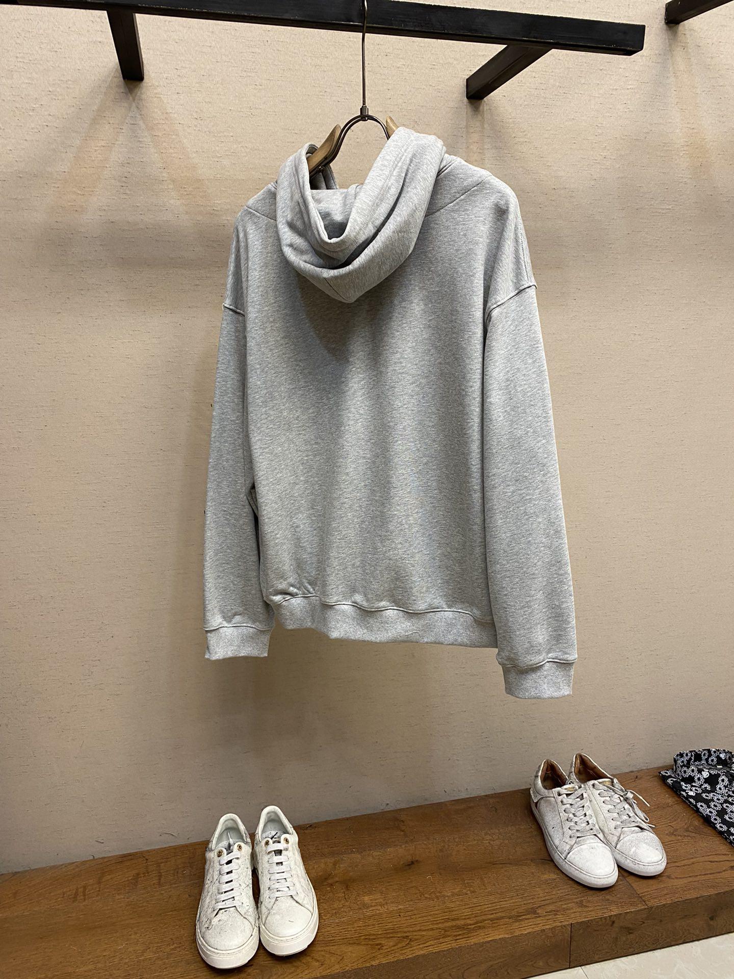 Худи Miu Miu Front Gray Logotype Miu Miu "Gray" фото № 2