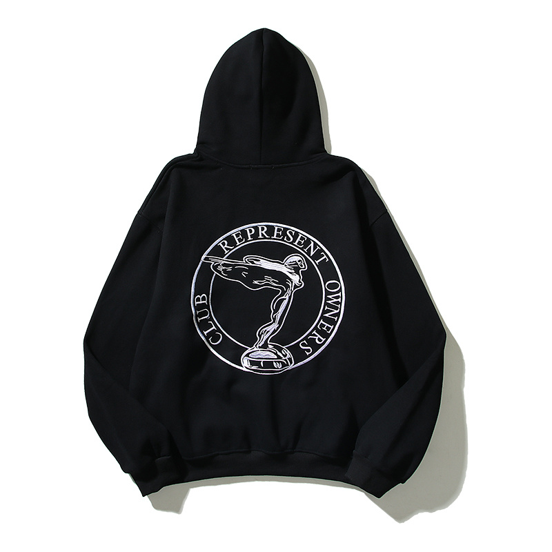 Худи Represent Owners Comfort "Black" фото № 5