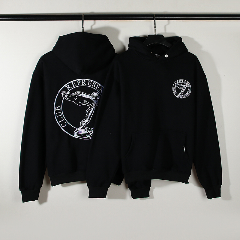 Худи Represent Owners Comfort "Black" фото № 7