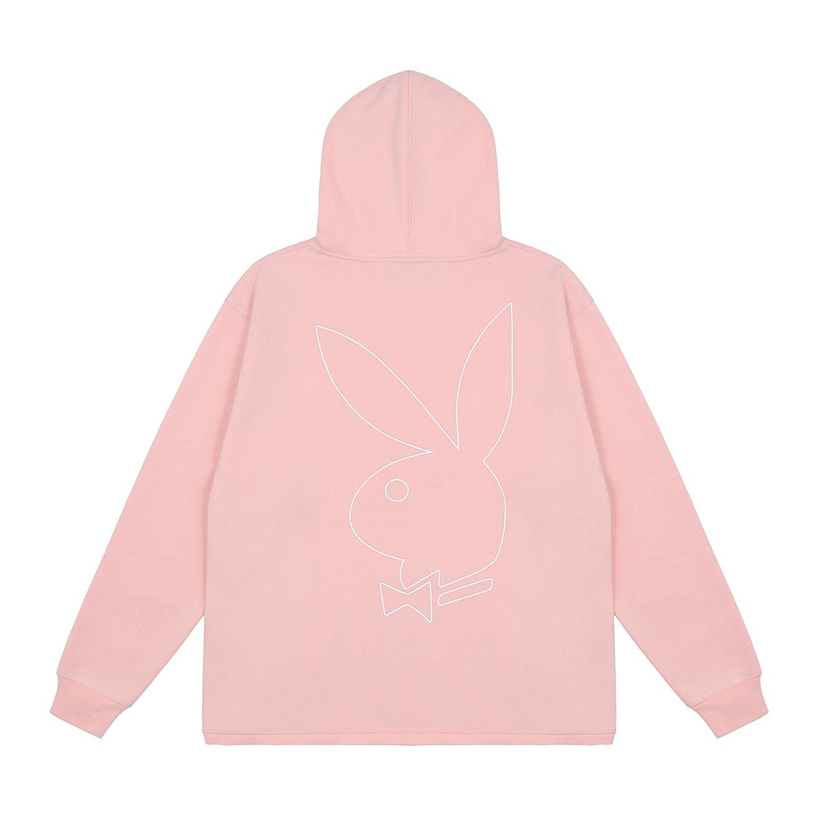 Худи Revenge Rhinestones Playboy "Pink" фото № 2