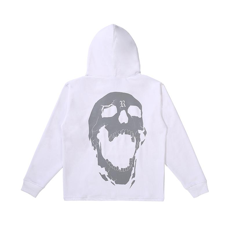 Худи REVENGE Skull Scream “White” фото № 2