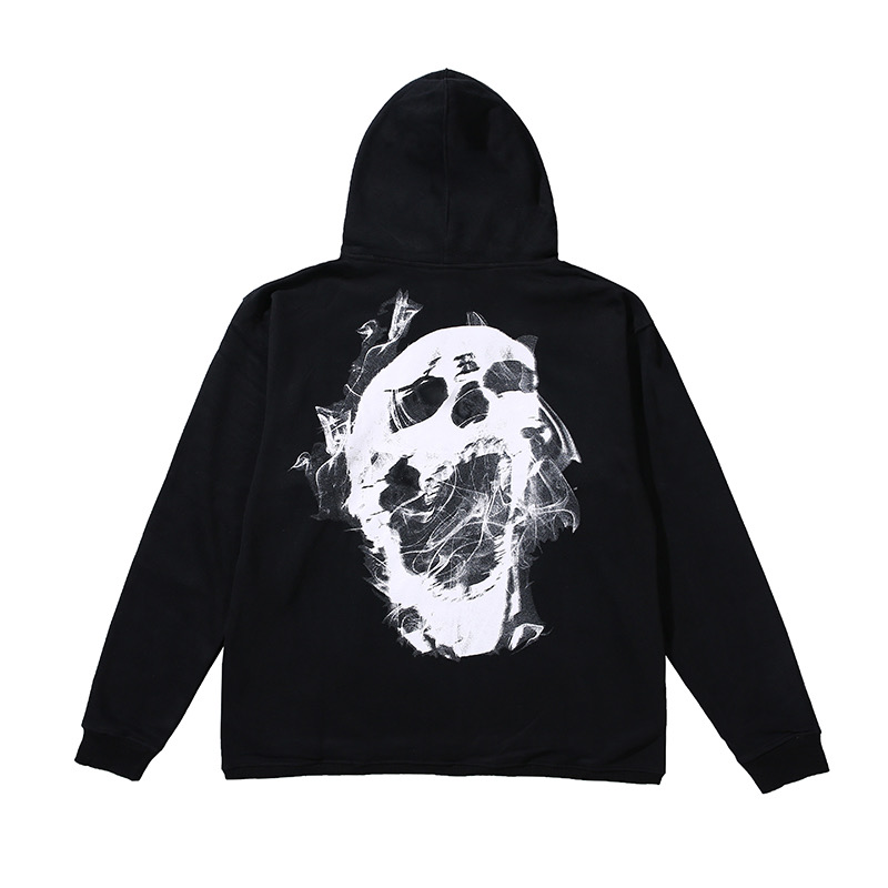 Худи Revenge Smoke Skull Scream "Black" фото № 2