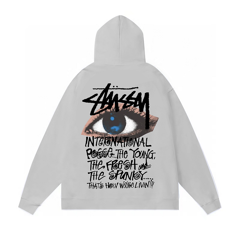 Худи Stussy Sight "Gray" фото № 2