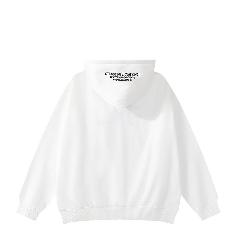 Худи Stussy With Text On The Hood "White" фото № 2