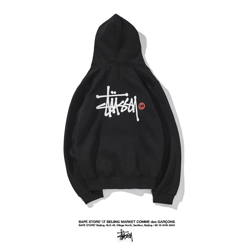 Худи Stussy Logo "Black" фото № 2