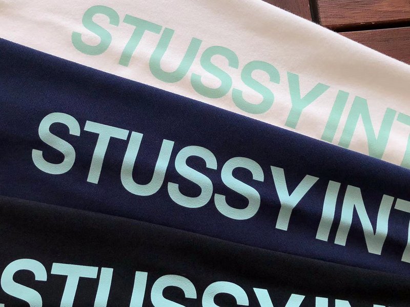 Худи Stussy Inscription Laguna Beach "Blue" фото № 4