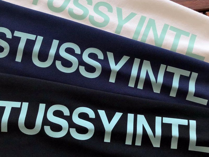 Худи Stussy Inscription Laguna Beach "Blue" фото № 5