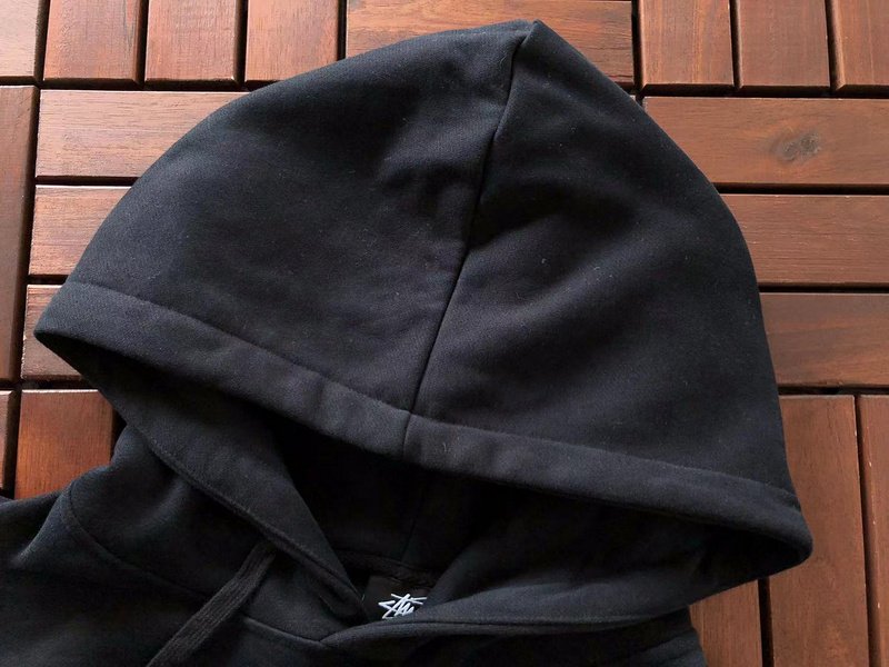 Худи Stussy Logo And Inscription In Japanese Style "Black" фото № 6