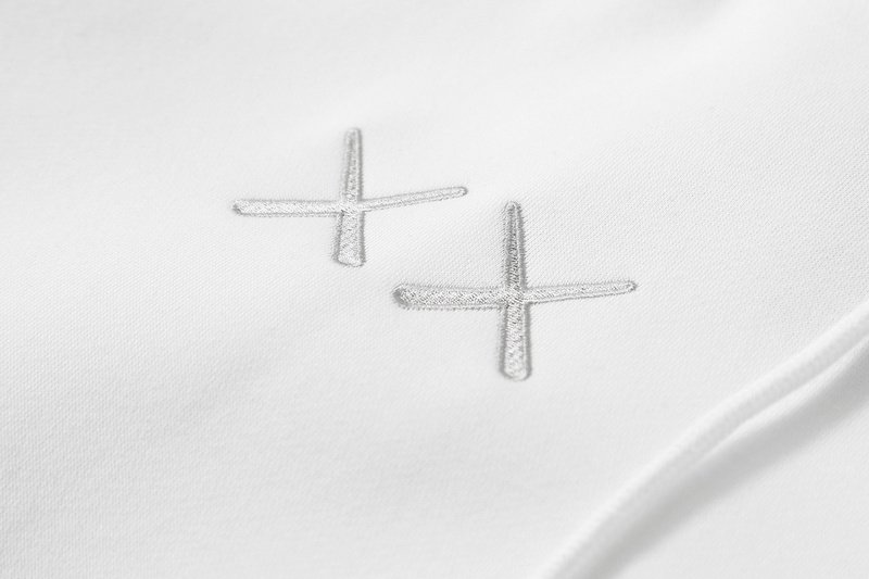 Худи The North Face With Logo Brand "White" фото № 5