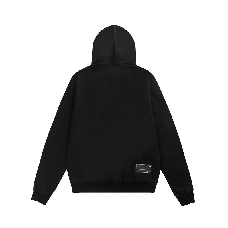 Худи We11done With Text Logo - Print "Black" фото № 2