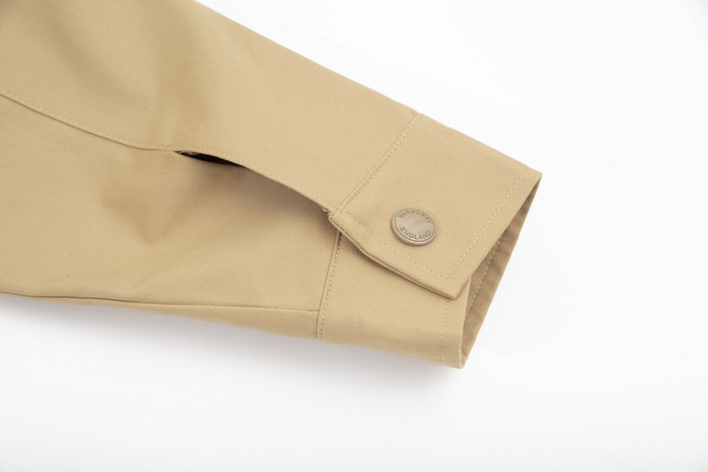 Куртка Burberry Turned Collar Flap Pockets “Beige” фото № 4