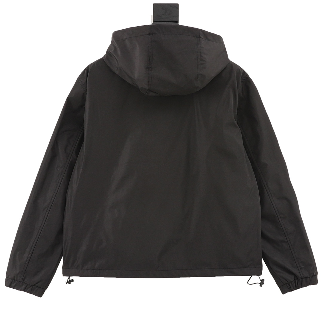 Ветровка Burberry Stylish Inserts "Black" фото № 2