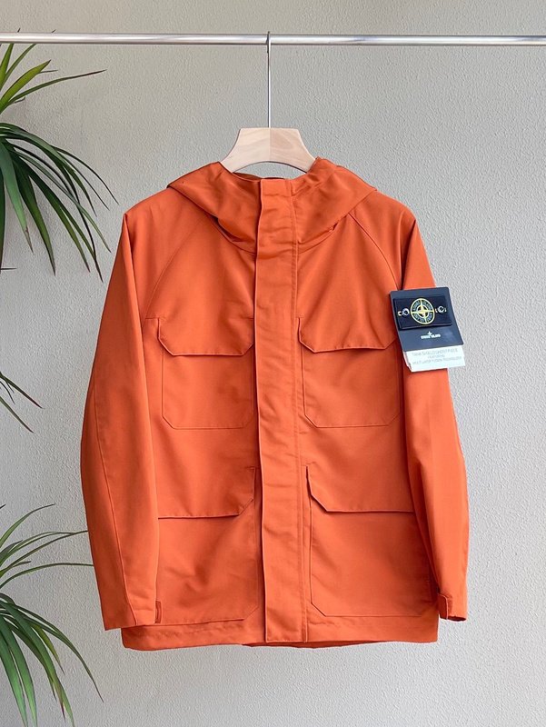 Ветровка Stone Island Comfortable With A Hood "Orange" фото № 6