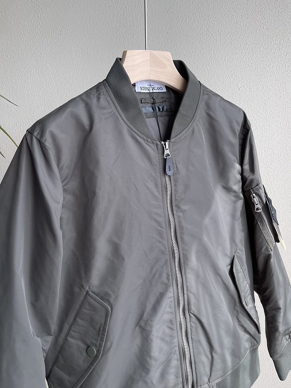 Ветровка Stone Island Paper Instruction "Gray" фото № 4