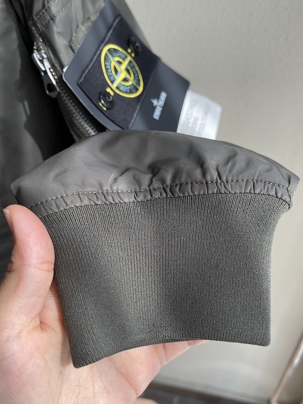 Ветровка Stone Island Paper Instruction "Gray" фото № 6