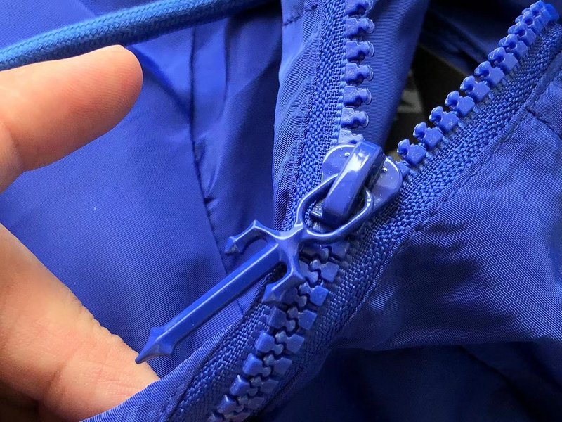 Ветровка Trapstar Wide Embroidered Logo Back "Blue" фото № 9