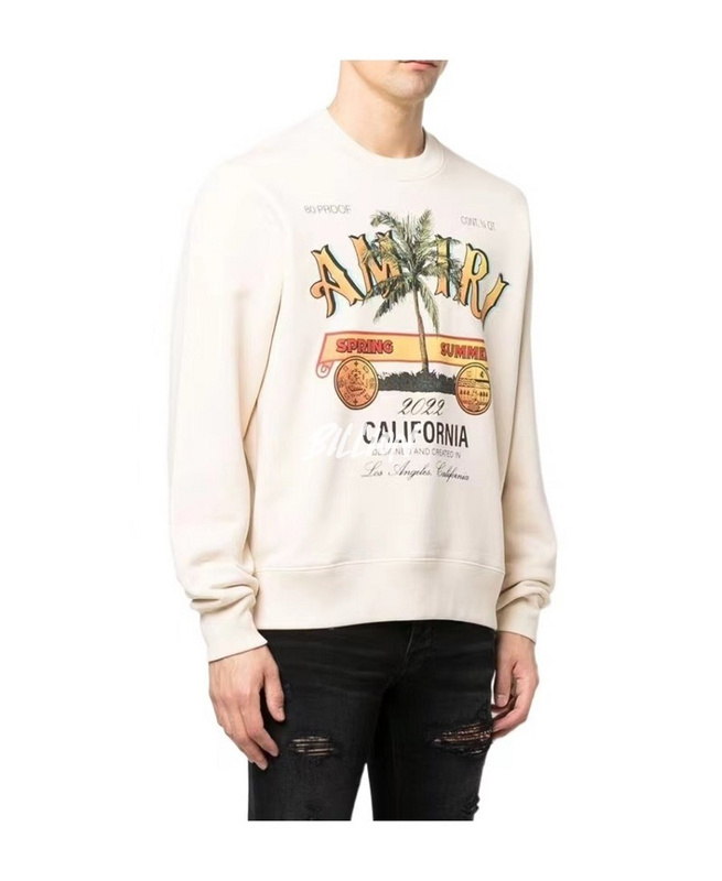 Лонгслив Amiri Hieroglyphs And Pictures "White" фото № 8