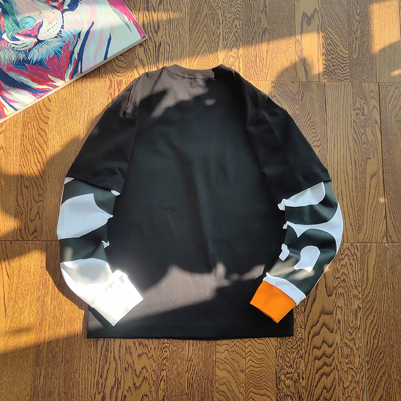 Лонгслив Burberry Two In One "Black" фото № 2