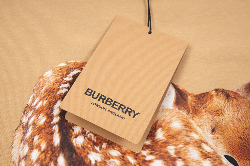 Лонгслив Burberry Deer Print "Brown" фото № 4