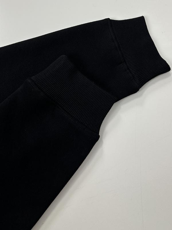 Лонгслив Christian Dior Clear Frontside Logo CD "Black" фото № 4