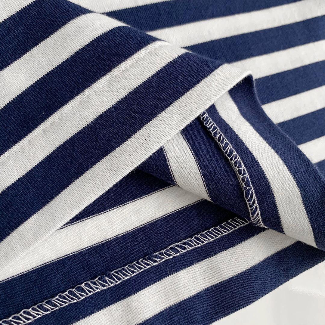 Лонгслив Comme des Garçons Play Green Hearts "Navy Blue" фото № 6