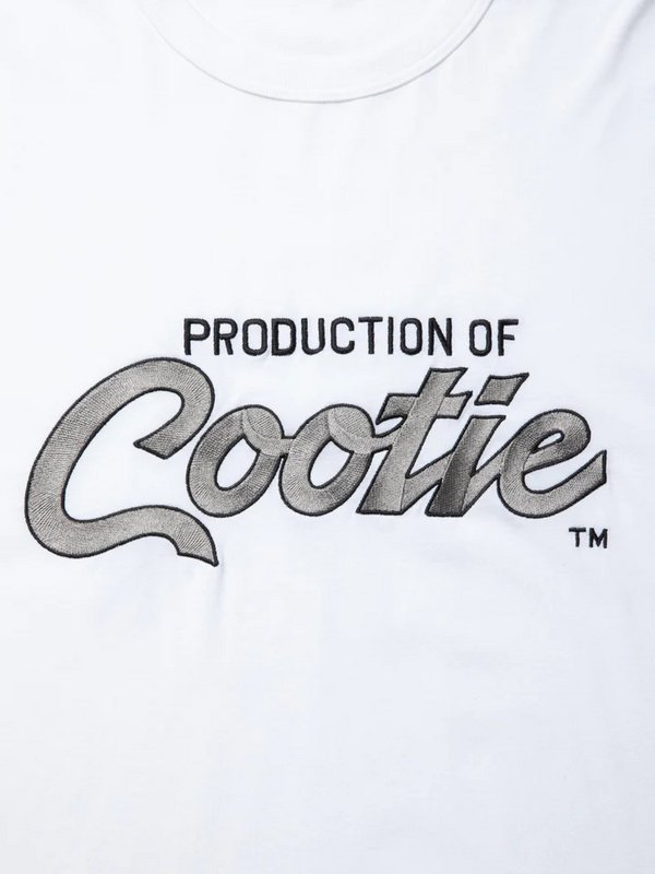 Лонгслив Cootie Productions Big Logo Inscription "White" фото № 2