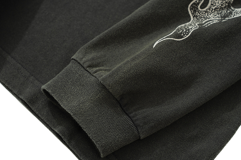 Лонгслив Gallery Dept Fire Sleeves "Black" фото № 11