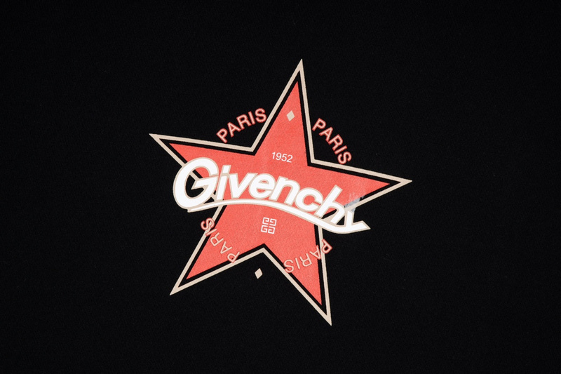 Лонгслив Givenchy Red Star "Black" фото № 6