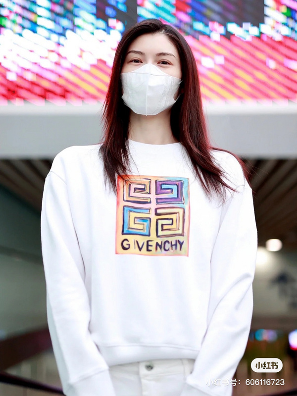 Лонгслив Givenchy The Sun On Your Back "White" фото № 9