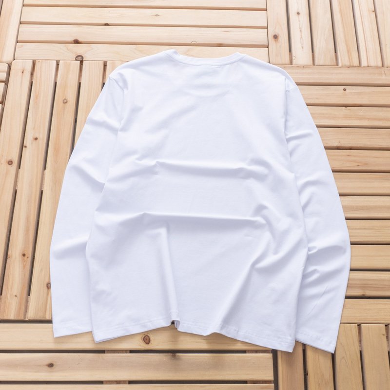 Футболка Hugo Boss Long Sleeves Brand Logo "White" фото № 2
