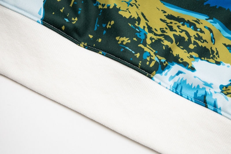 Лонгслив Louis Vuitton Beautiful Print "White/Blue" фото № 3